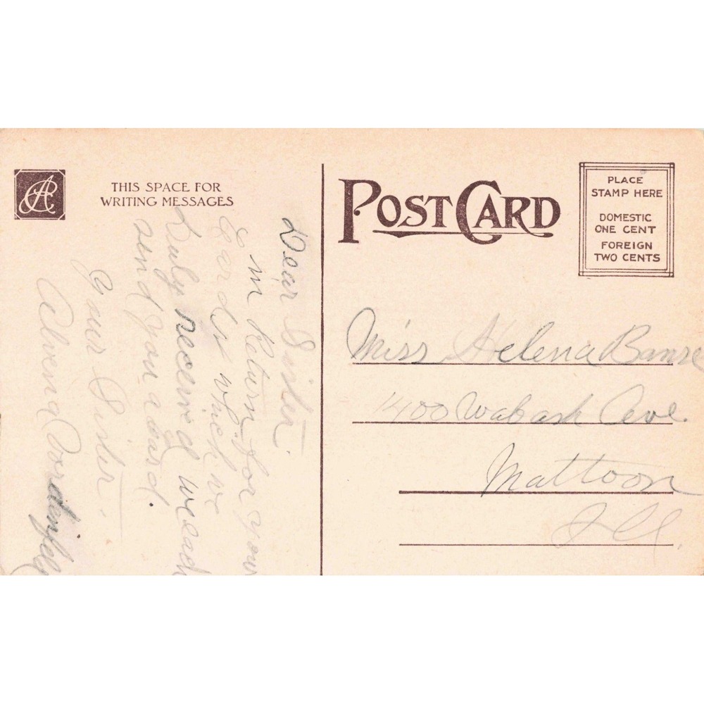 Vintage Pink Rose Postcard Robert Herrick Poetic Verse Divided Back VG - Picture 2 of 2